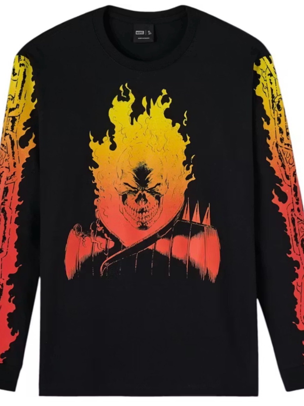OVO Marvel Ghost Rider Long-Sleeve Tee